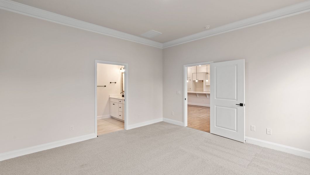 Representative unfurnished interior of a home built from the AZALEA by D.R. Horton in Whitehawk Meadows, Travelers Rest (Image 26).