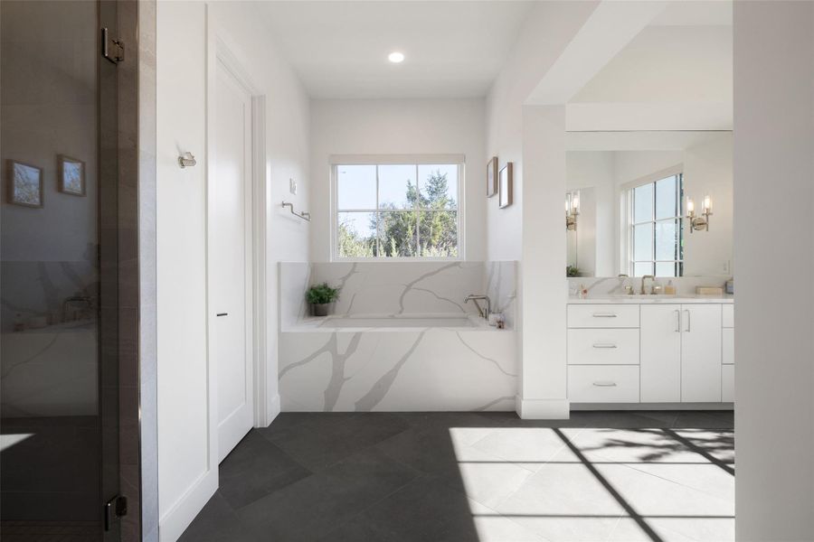 Furnished interior view inside a new home in , Austin (Image 12).