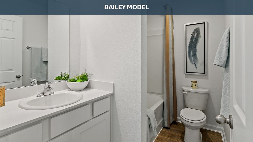 Representative furnished interior of a home built from the Bailey by D.R. Horton in Liberty Cove, Yulee (Image 14).