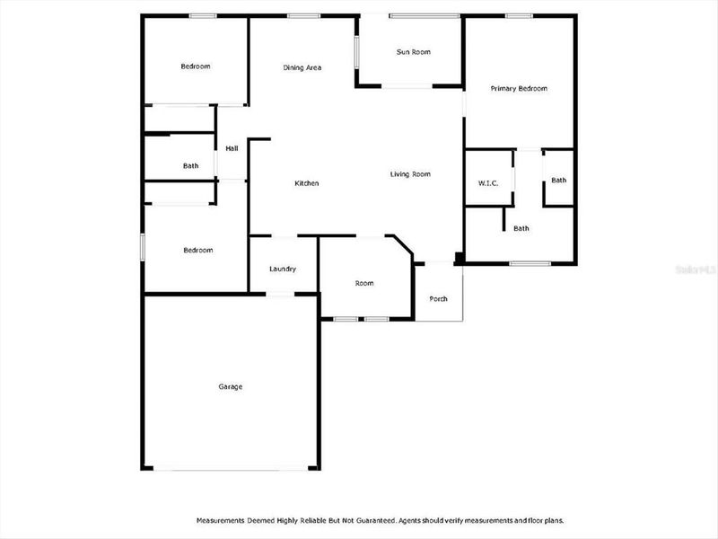 2D floor plan layout of this home in , Port Charlotte, FL (Image 3). 2D floor plan layout of this home in , Port Charlotte, FL (Image 3).