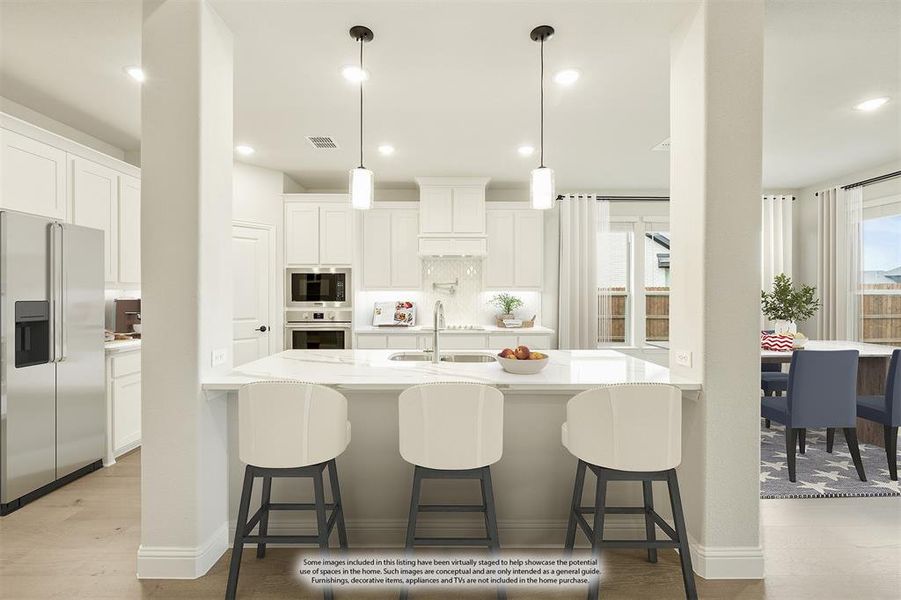 Furnished interior view inside a new home in The Retreat at North Grove 70-75, Waxahachie (Image 5). Furnished interior view inside a new home in The Retreat at North Grove 70-75, Waxahachie (Image 5).