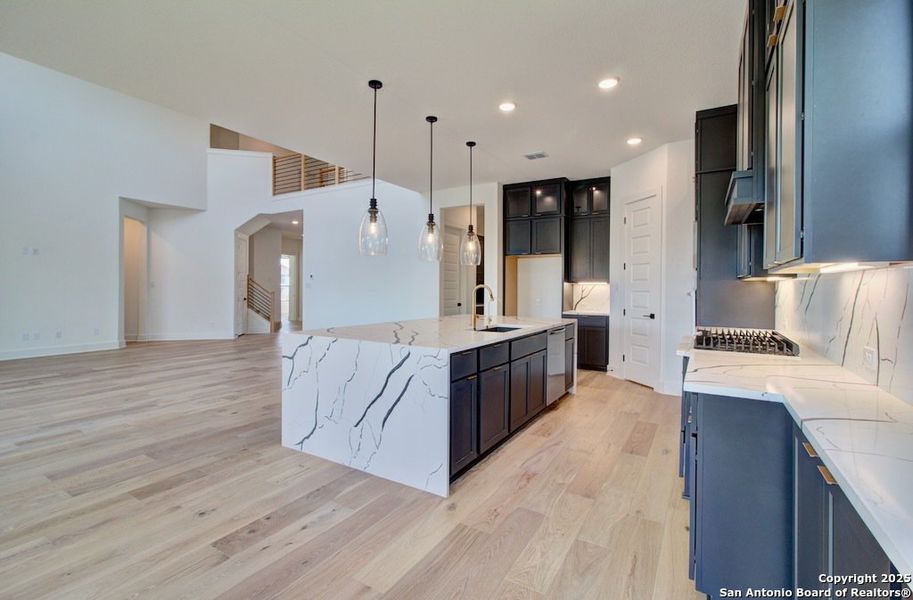 Furnished interior view inside a new home in Verandas at the Rim, San Antonio (Image 28).