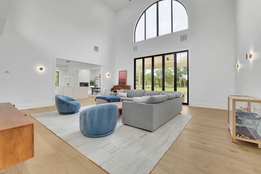 Furnished interior view inside a new home in , Marietta (Image 19).