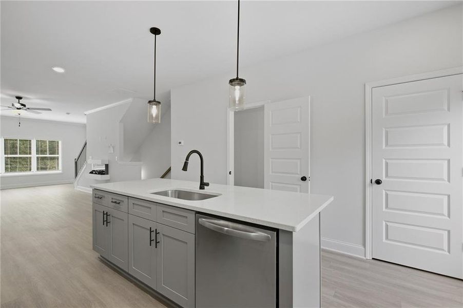 Furnished interior view inside a new home in , Mableton (Image 5).