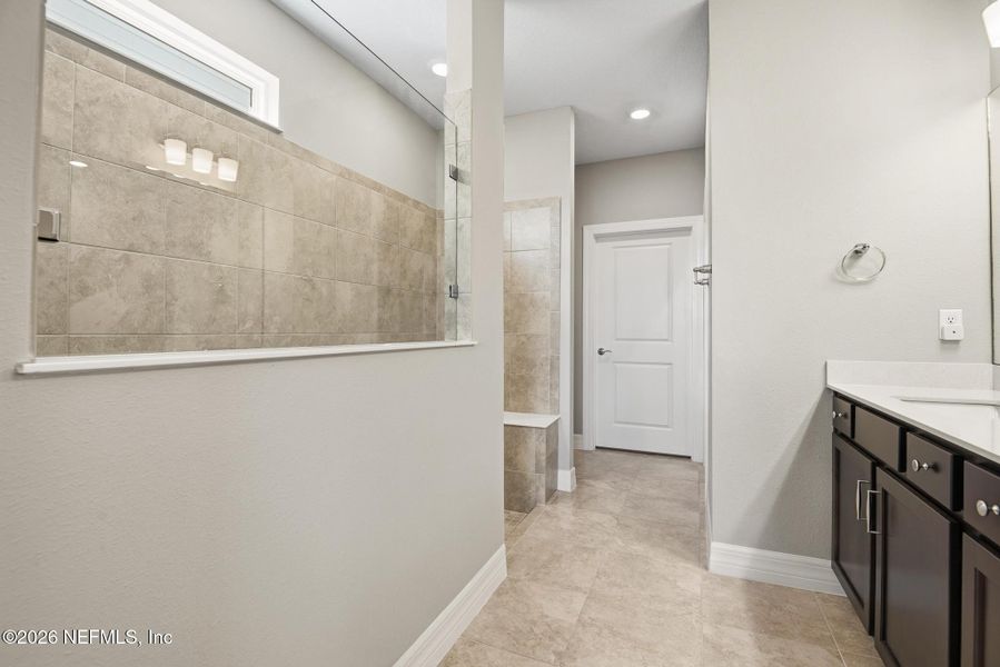 Furnished interior view inside a new home in , St. Augustine (Image 53).