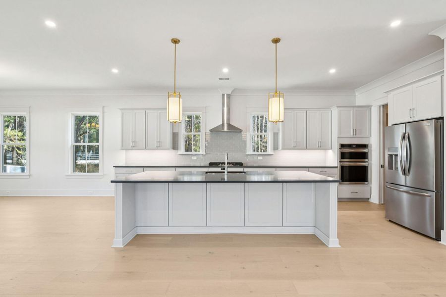 Furnished interior view inside a new home in , Awendaw (Image 10).