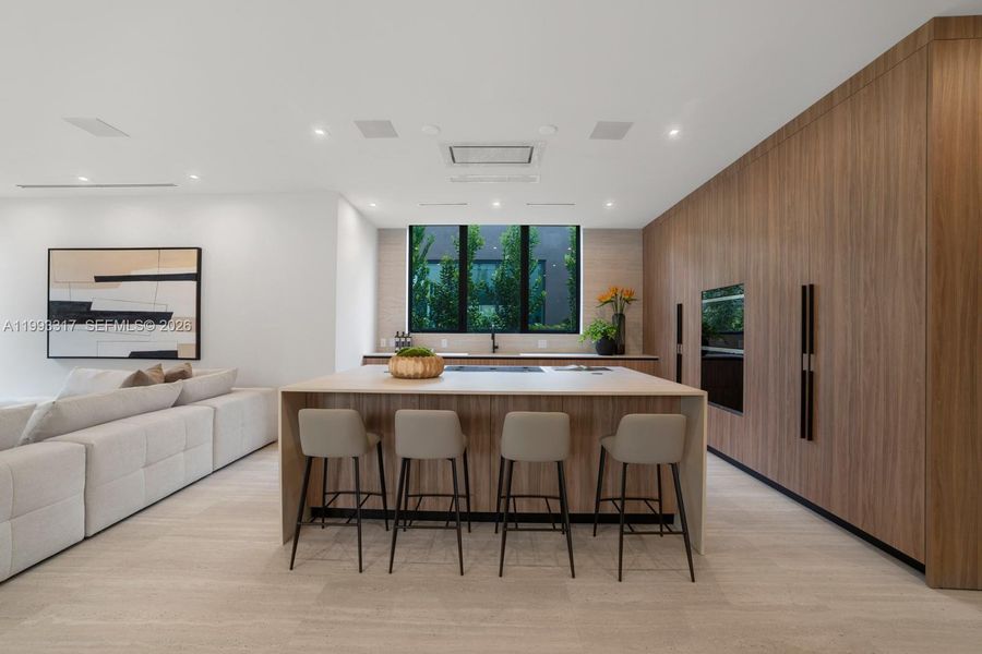 Furnished interior view inside a new home in , Miami (Image 7).