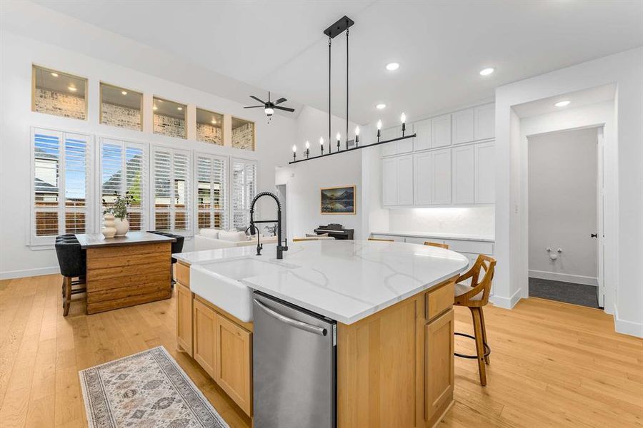 Furnished interior view inside a new home in Mosaic, Celina (Image 35).