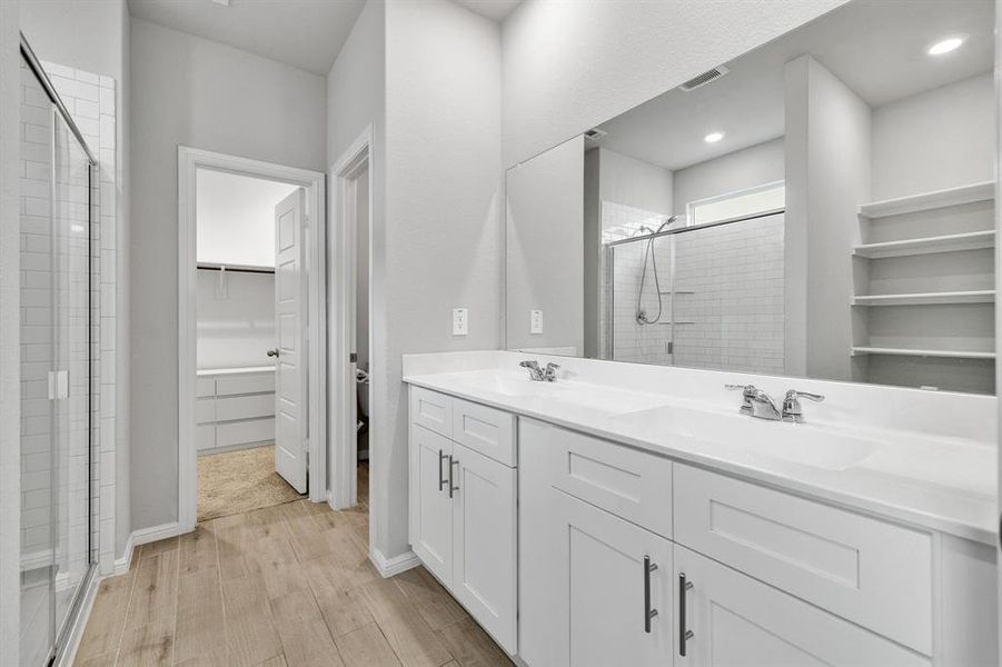Furnished interior view inside a new home in The Overlook, Fort Worth (Image 19).