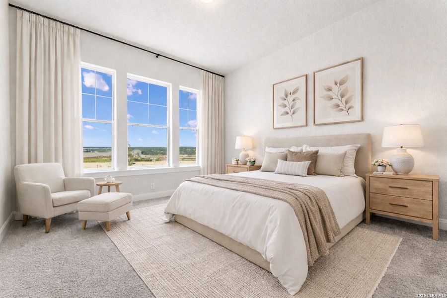 Furnished interior view inside a new home in Meyer Ranch – Legacy Series, New Braunfels (Image 7).