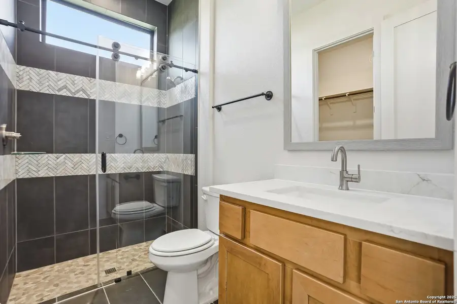 Furnished interior view inside a new home in George's Ranch, Boerne (Image 11). Furnished interior view inside a new home in George's Ranch, Boerne (Image 11).