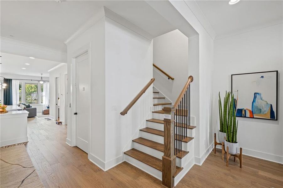 Spacious, unfurnished interior of a new home in South on Main, Woodstock (Image 22).