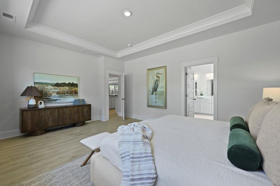 Furnished interior view inside a new home in Berkeley Bay, Ridgeville (Image 19).