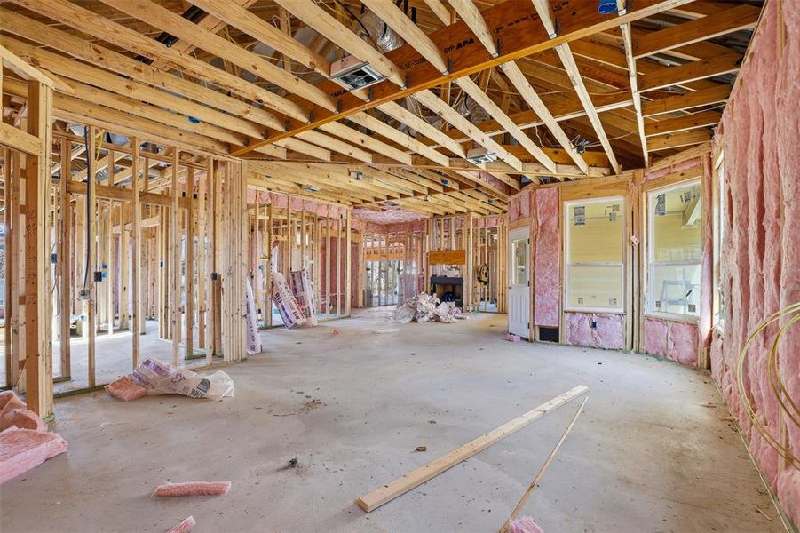 In-progress construction of a new home in , Cleburne, TX (Image 7).