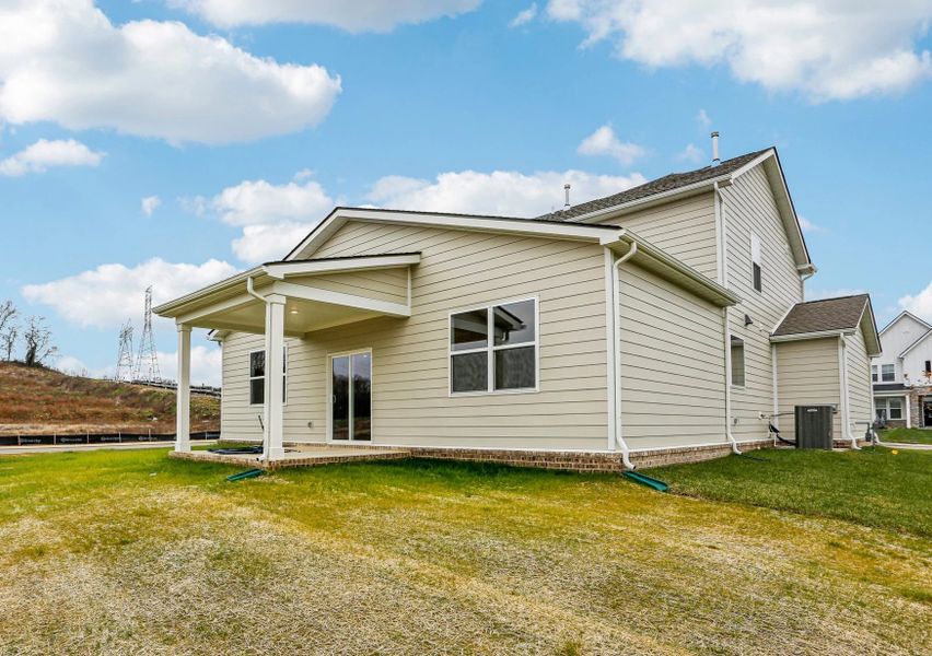 Exterior details and patio area of a home in Willow Landing, Mount Juliet (Image 23). Exterior details and patio area of a home in Willow Landing, Mount Juliet (Image 23).