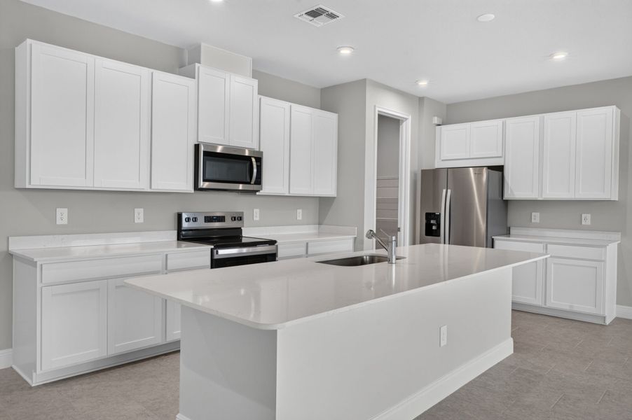 Furnished interior view inside a new home in Windwater, Parrish (Image 3).