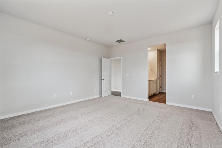 A room with white walls.