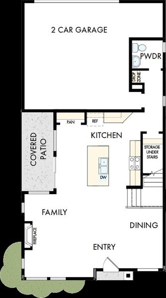 2D floor plan layout of this home in Elevate at Wolf Ranch, Colorado Springs, CO (Image 2). 2D floor plan layout of this home in Elevate at Wolf Ranch, Colorado Springs, CO (Image 2).