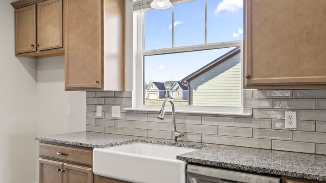 Representative interior finishes for a home built from the Crestone by D.R. Horton in Blue Ridge Trail, Fountain Inn (Image 11).