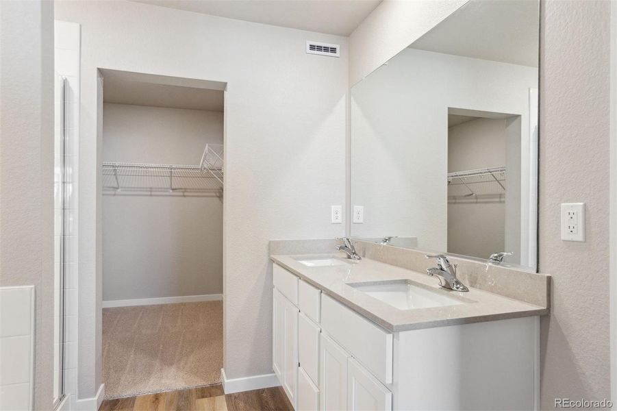 Furnished interior view inside a new home in Bennett Ranch, Bennett (Image 7).