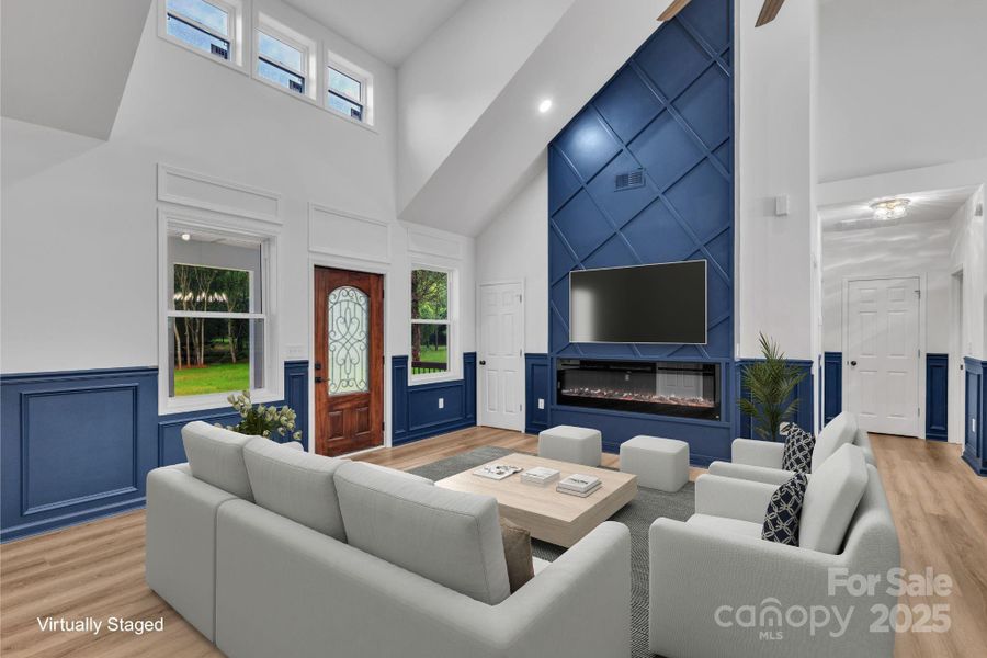 Furnished interior view inside a new home in , Shelby (Image 9).