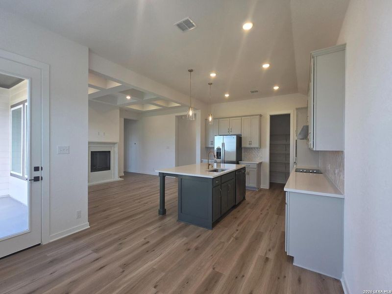 Furnished interior view inside a new home in Saddlebrook Ranch, Schertz (Image 6).