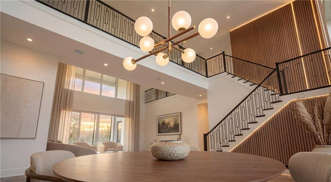 Furnished interior view inside a new home in , Montverde (Image 4). Furnished interior view inside a new home in , Montverde (Image 4).