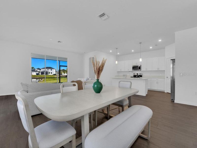Furnished interior view inside a new home in Willow, Punta Gorda (Image 13).