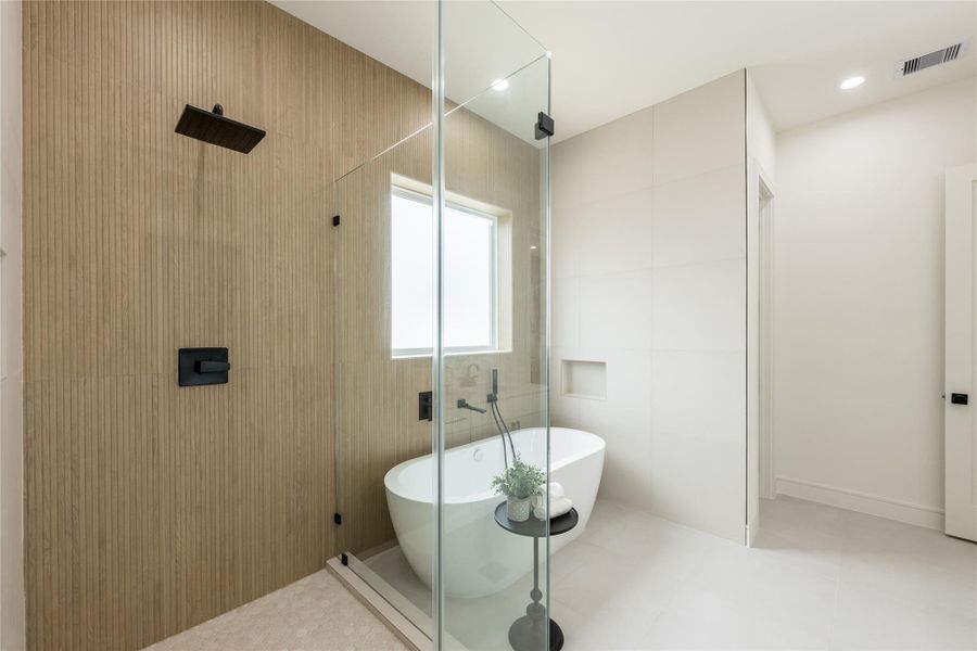 Furnished interior view inside a new home in , Houston (Image 27).