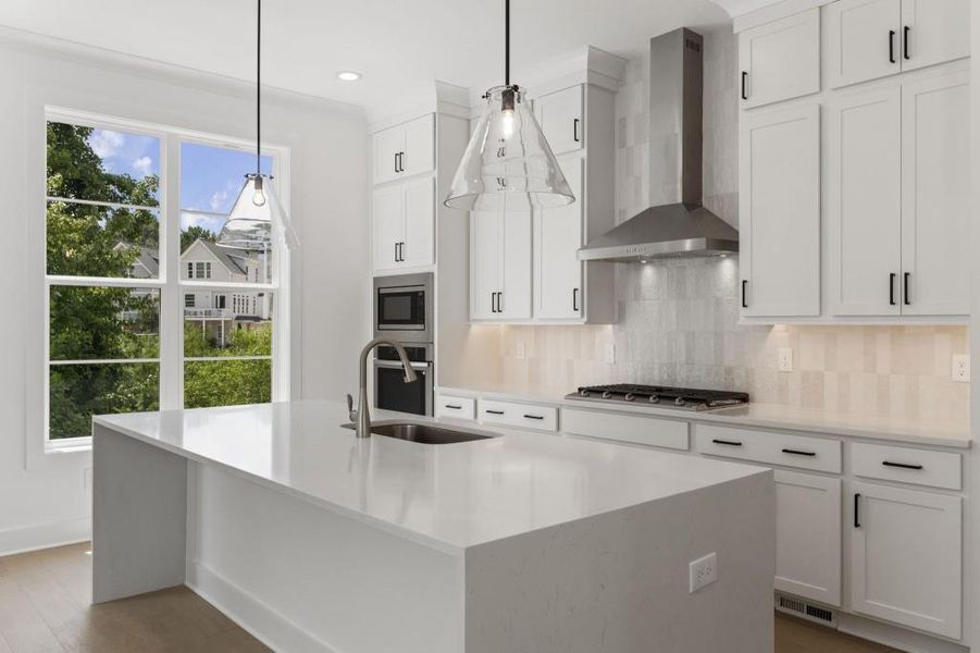 Furnished interior view inside a new home in Parkside Roswell, Roswell (Image 33).