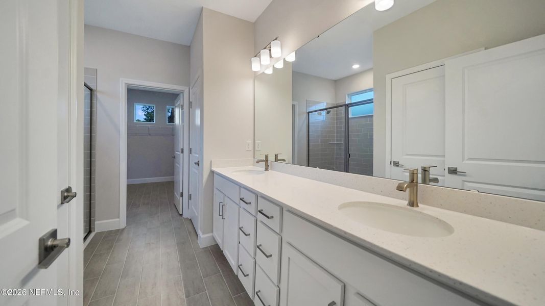 Furnished interior view inside a new home in , Palm Coast (Image 25).