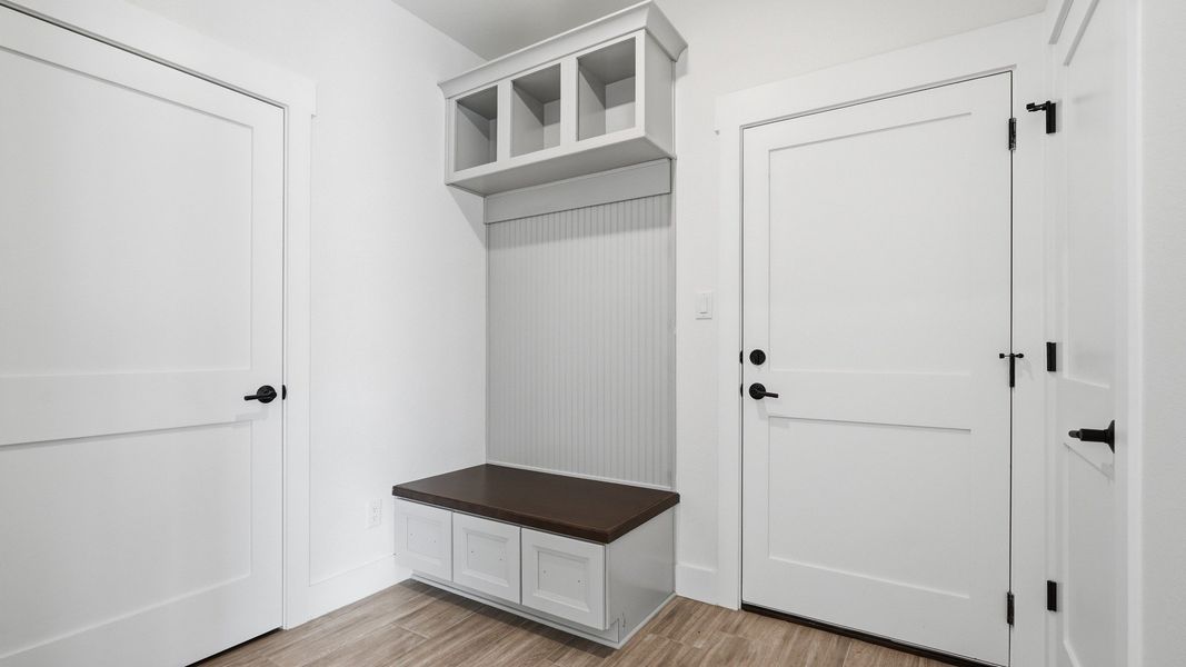 Furnished interior view inside a new home in Lakeside at Millican Reserve, College Station (Image 12).