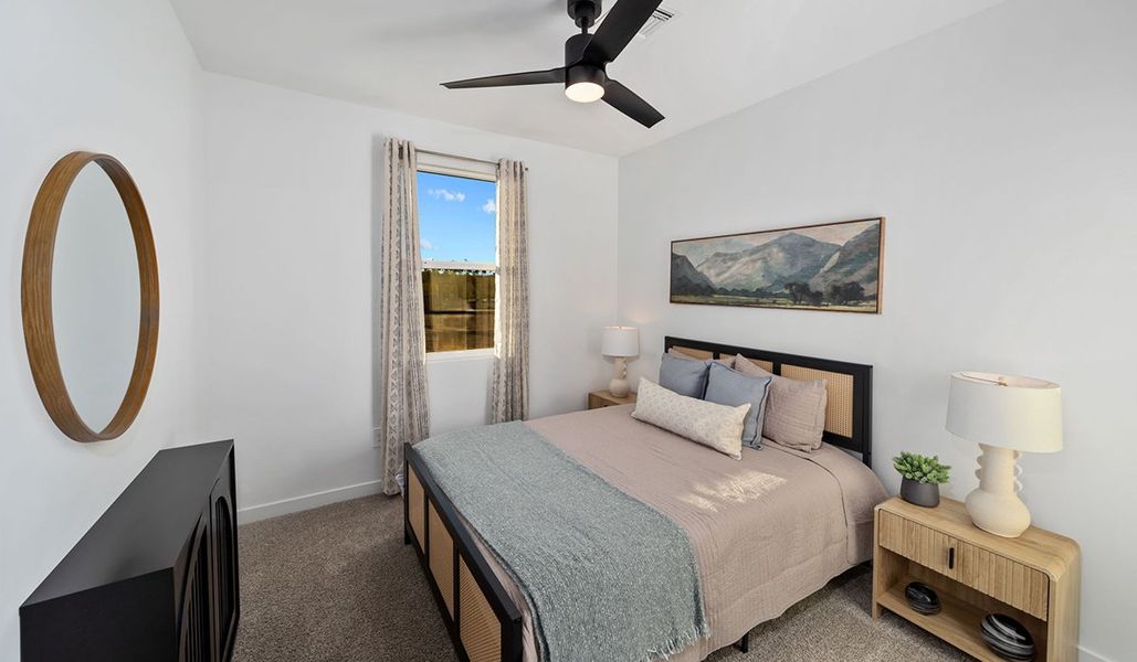 Representative furnished interior of a home built from the Mariposa - C40M by D.R. Horton in Entrada Del Toro at Rancho Sahuarita, Sahuarita (Image 39).