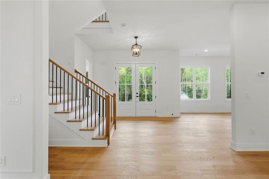 Spacious, unfurnished interior of a new home in , Marietta (Image 44).