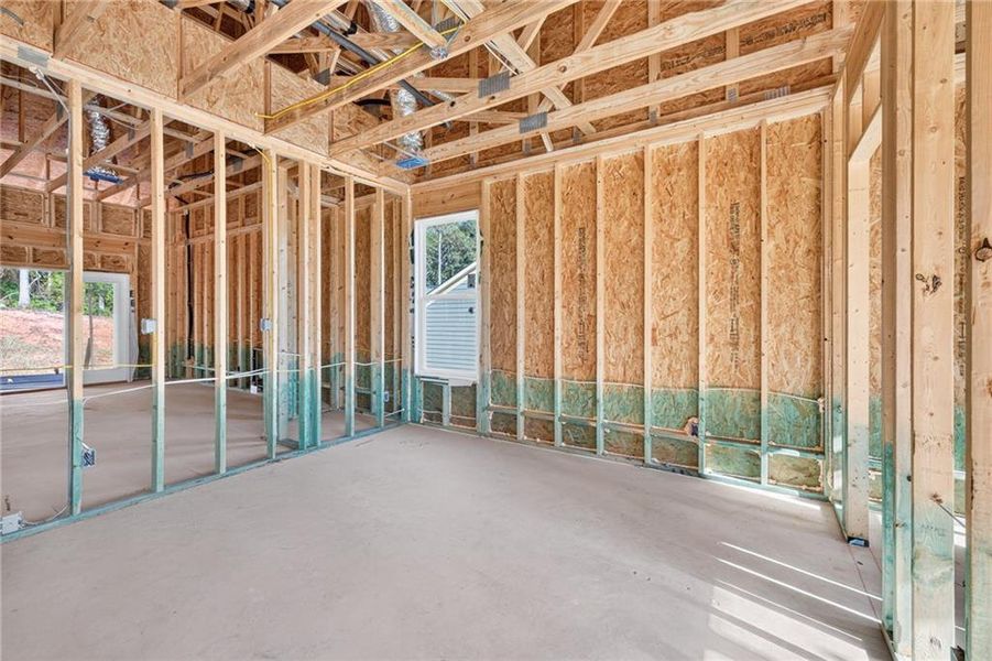 In-progress construction of a new home in , Athens, GA (Image 14).