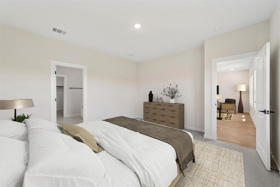 Furnished interior view inside a new home in Rolling Ridge, Van Alstyne (Image 8). Furnished interior view inside a new home in Rolling Ridge, Van Alstyne (Image 8).