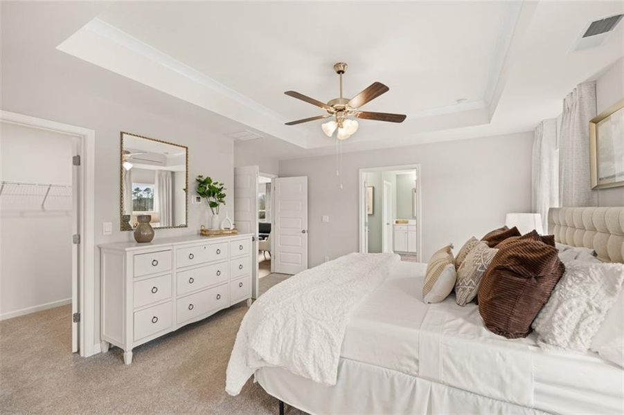 Furnished interior view inside a new home in Westland, Bogart (Image 26).