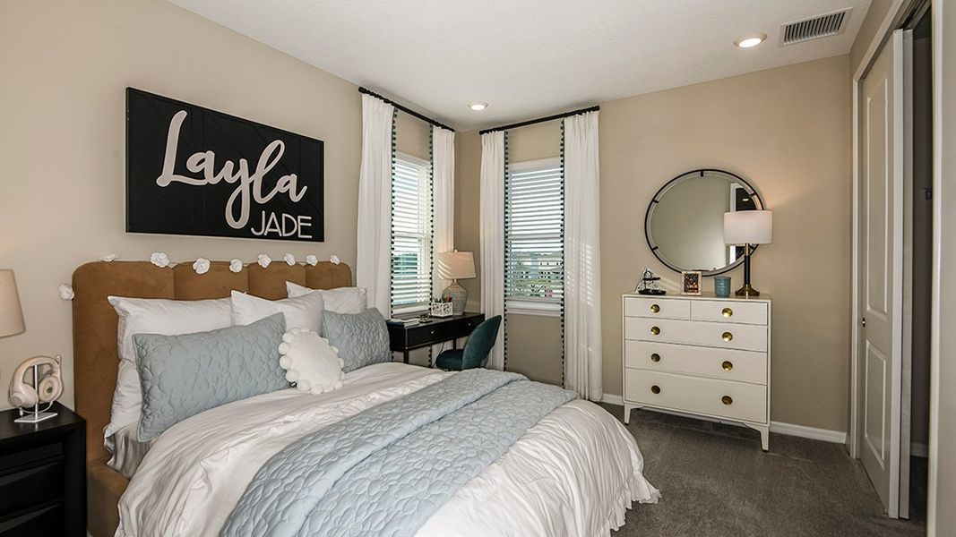 Furnished interior view inside a new home in Westview Community Group Page, Kissimmee (Image 25).