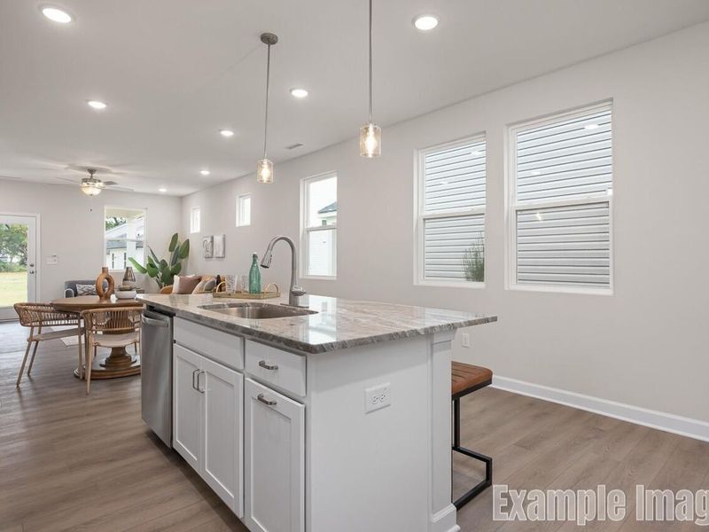 Furnished interior view inside a new home in Gregory Village, Lillington (Image 14).