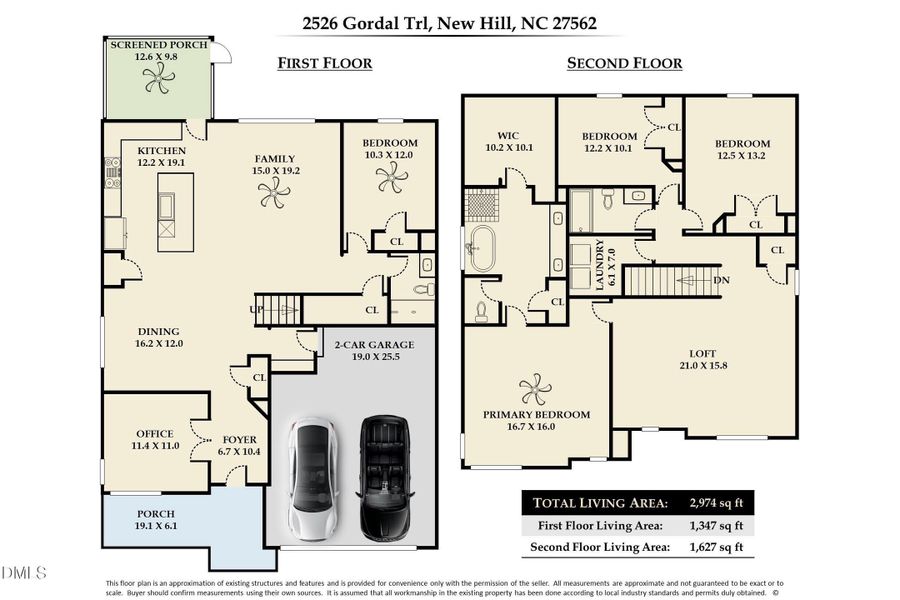 Floor Plan - MLS Photos