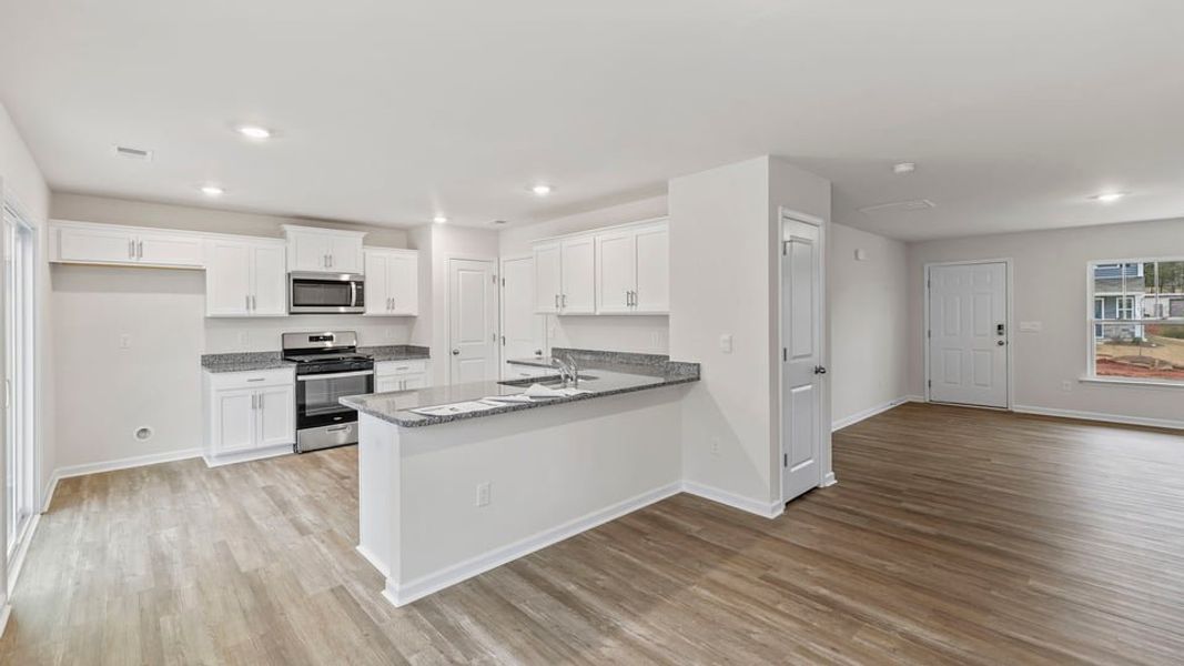 Furnished interior view inside a new home in Hawk Ridge, Anderson (Image 7).