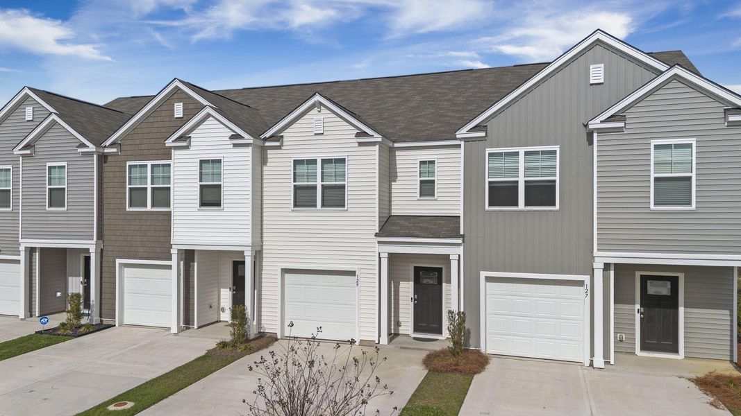 Front exterior of a new home in , Moncks Corner, SC, highlighting curb appeal (Image 21).