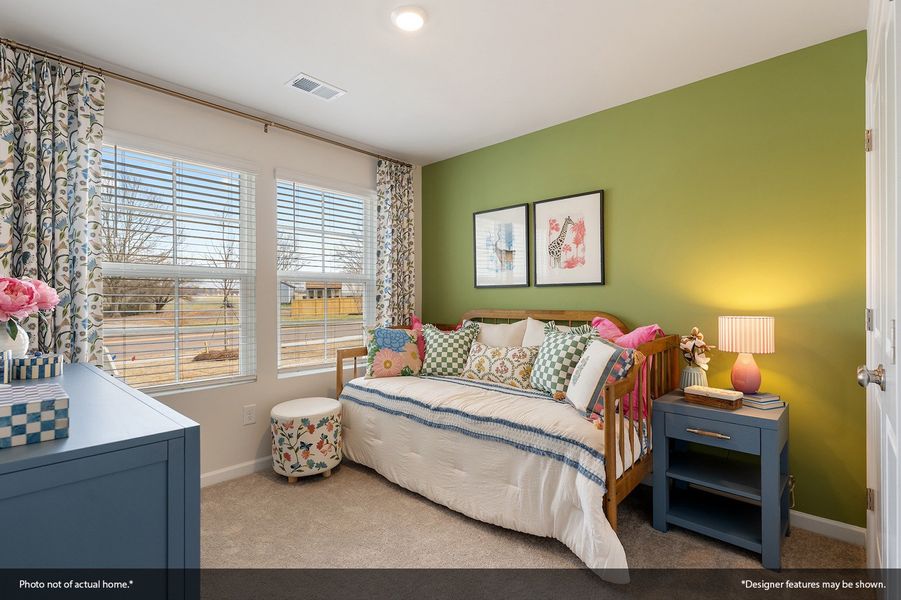 Furnished interior view inside a new home in Evergreen, Spartanburg (Image 14). Furnished interior view inside a new home in Evergreen, Spartanburg (Image 14).