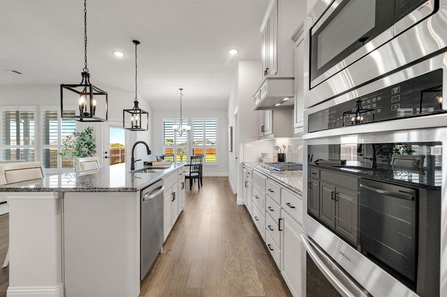 Furnished interior view inside a new home in Lovers Landing, Forney (Image 31).