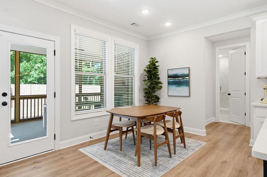 Furnished interior view inside a new home in , Tucker (Image 18).