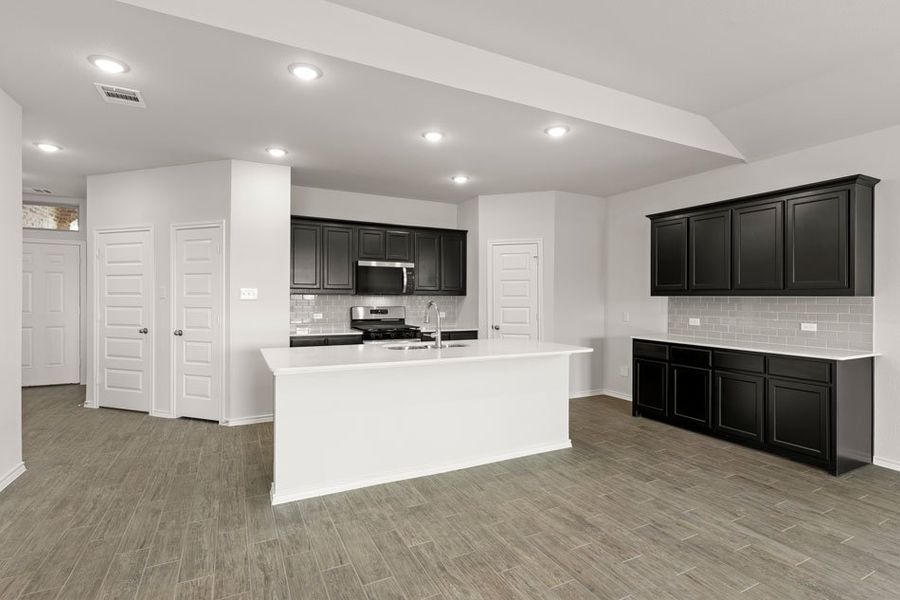 Front exterior of a new home in Northspur, Terrell, TX, highlighting curb appeal (Image 10). Front exterior of a new home in Northspur, Terrell, TX, highlighting curb appeal (Image 10).