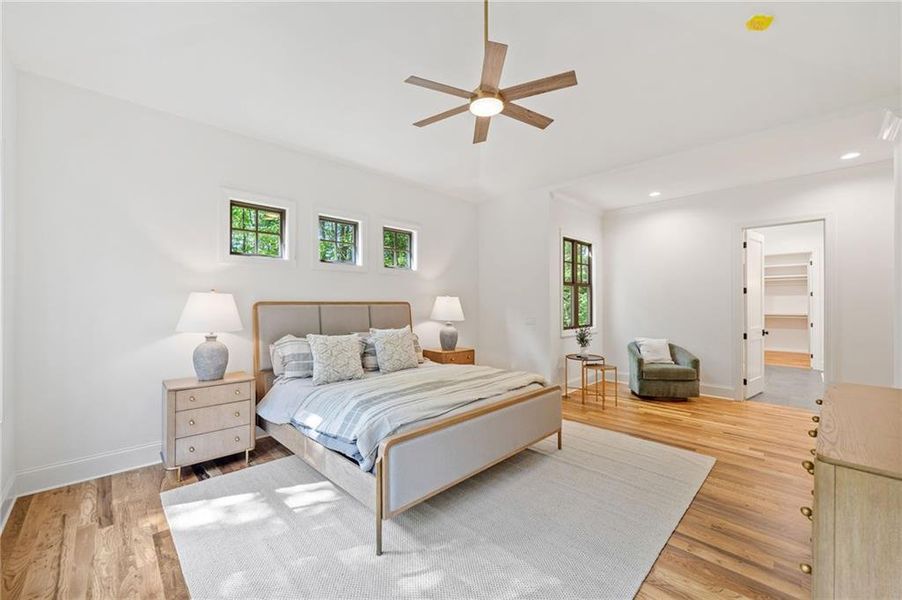 Furnished interior view inside a new home in , Holly Springs (Image 19). Furnished interior view inside a new home in , Holly Springs (Image 19).