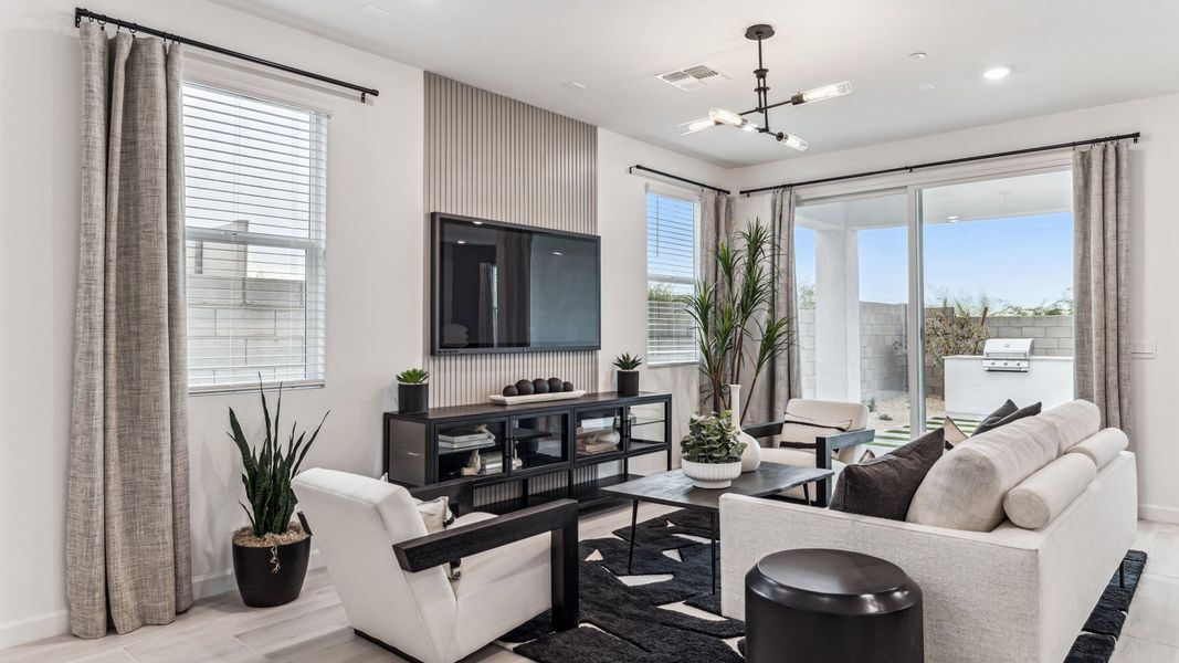 Furnished interior view inside a new home in Avance, Phoenix (Image 6).
