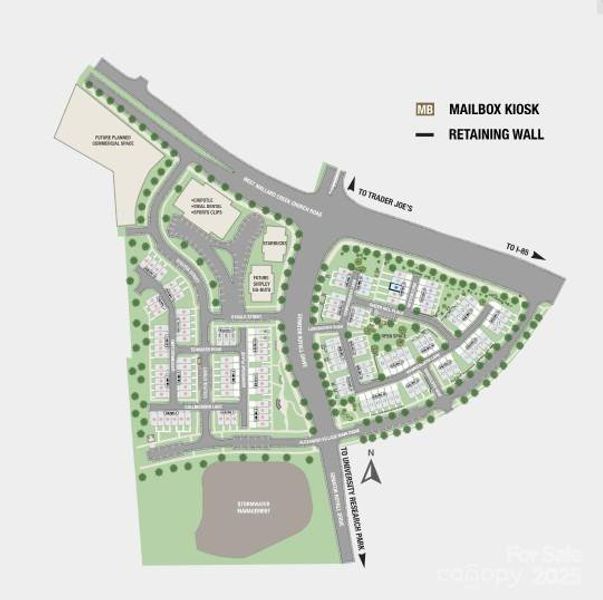 Senata at Research Park Site Map