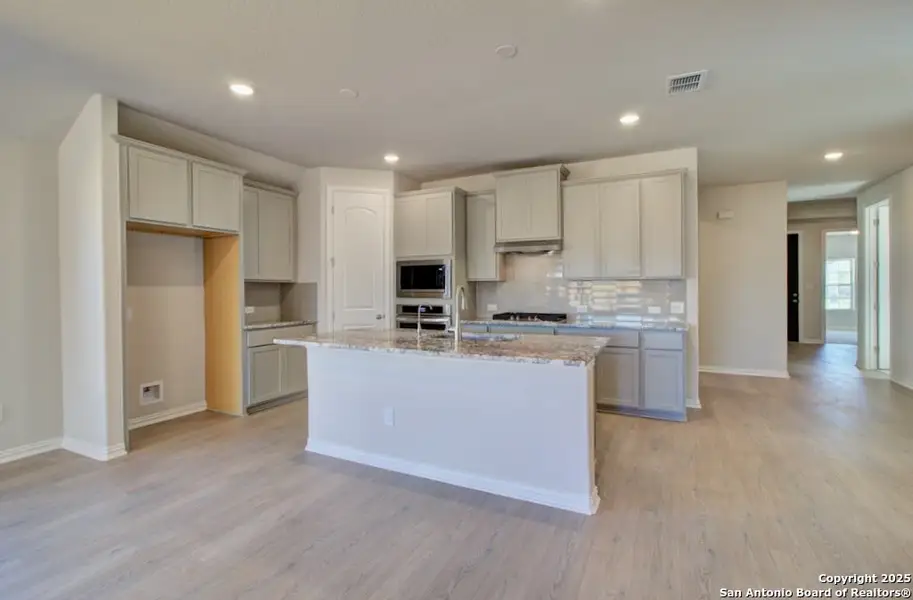 Furnished interior view inside a new home in Meyer Ranch - Enclave, New Braunfels (Image 2).